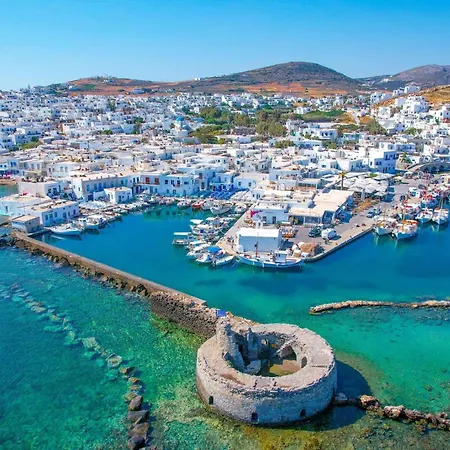 شقة Amazing Naxos For 6 Modern Furnishings Naxos City